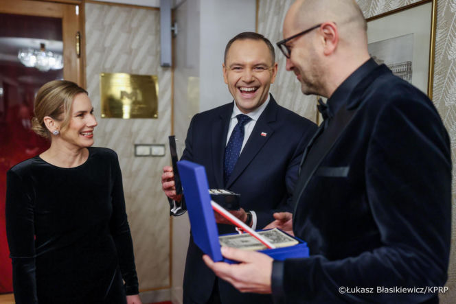 Marta Nawrocka na jubileuszu Teatru Wielkiego