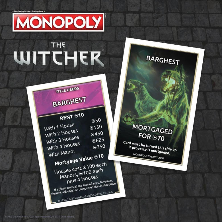 Wiedźmin: Monopoly The Witcher! Na tę grę czekaliśmy od lat! [ZDJĘCIA]