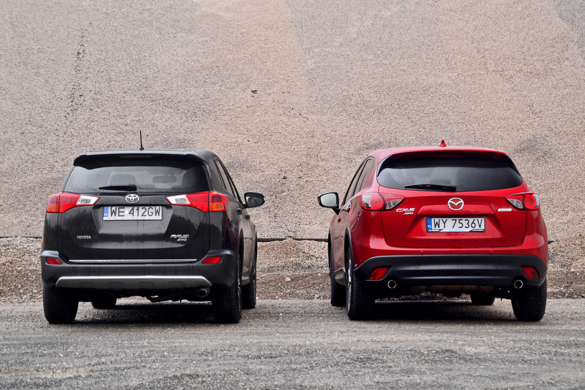 Toyota RAV-4 vs Mazda CX-5