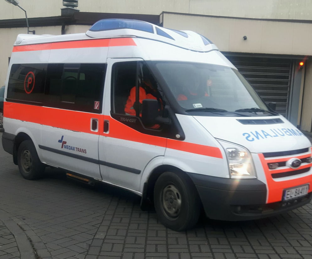 groźny upadek Plac Dąbrowskiego