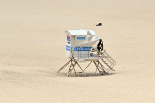 Plaża Bondi Beach w Sydney - miejsce zamachu