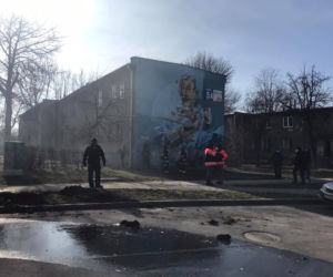Pożar przy ul. Wrońskiej w Lublinie