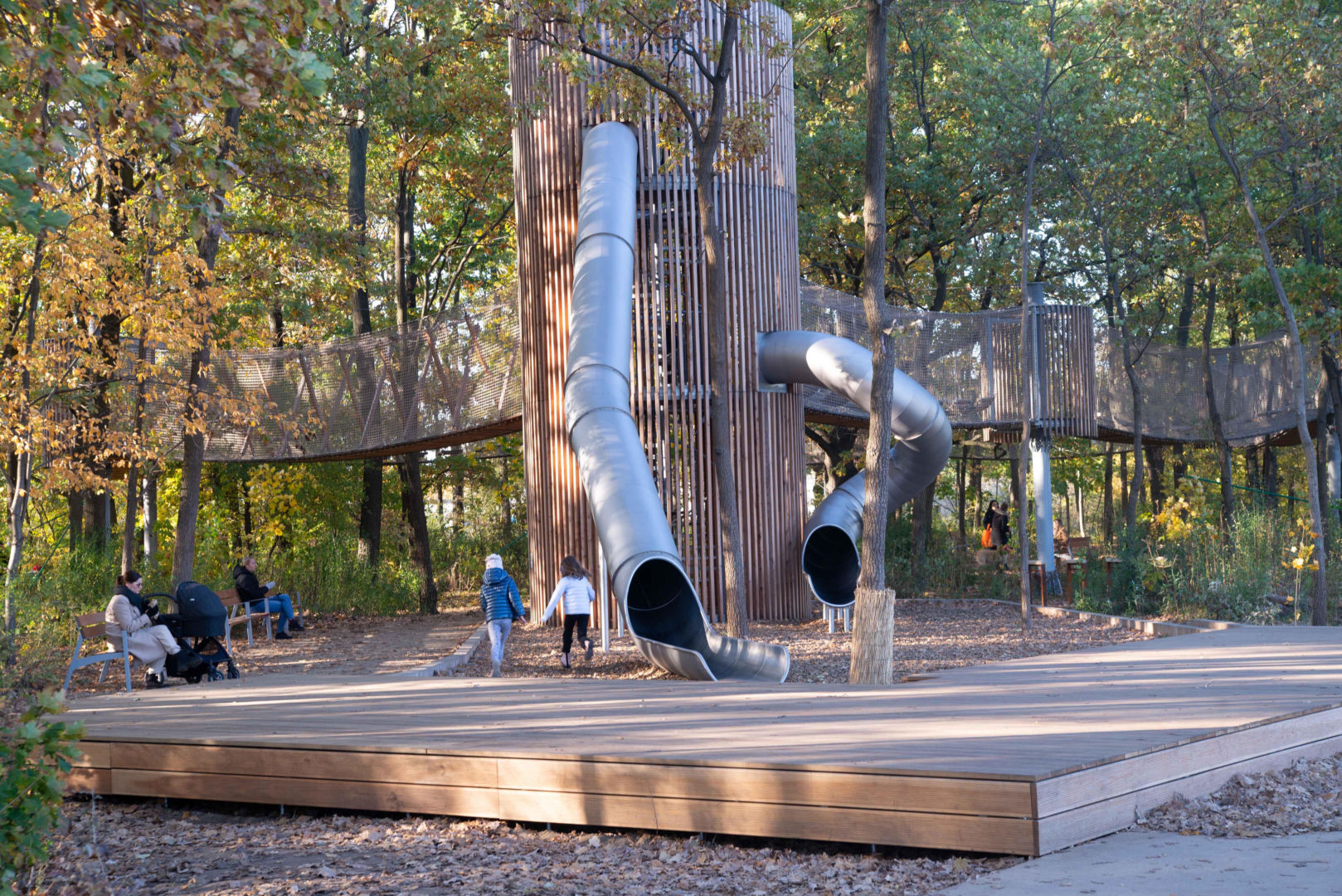 Park Żerański – park linowy
