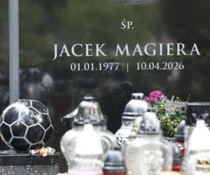 Nowy grób Jacka Magiery