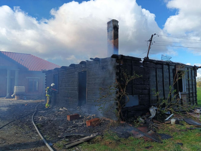 Wyjeżdżali do wypadków, pożarów i usuwania skutków wichury. Łukowscy strażacy interweniowali 69 razy w ciągu tygodnia