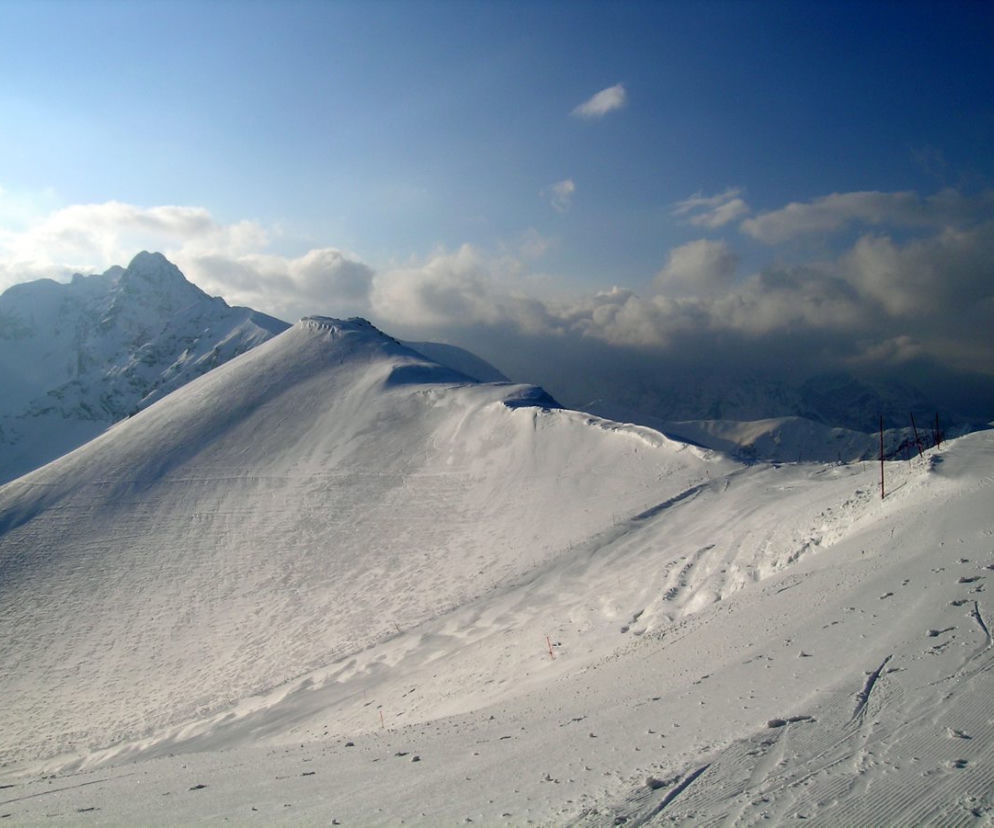 zima śnieg góry Tatry