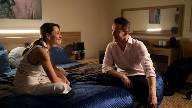 M jak miłość odc.1896. Martyna (Magdalena Turczeniewicz), Jakub Karski (Krzysztof Kwiatkowski)