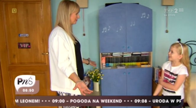 Pytanie na śniadanie. Marzena Rogalska, Gabrysia Raczyńska - Basia z M jak miłość w swoim pokoju