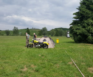 Miasteczko dla motocyklistów w Myślęcinku
