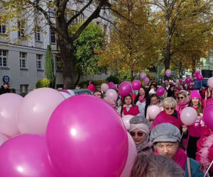 Marsz Różowej Wstążki w Szczecinie
