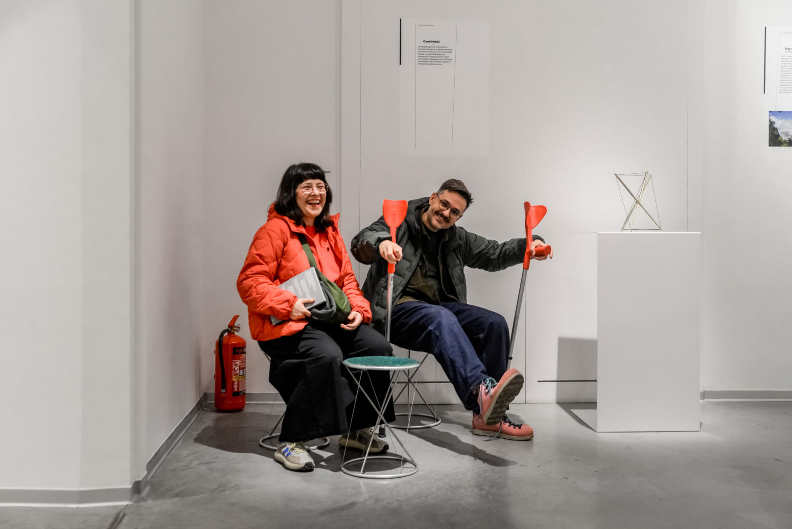 Wernisaż wystawy Jerzego Porębskiego „I cóż z tego, że świat wisi na włosku?”