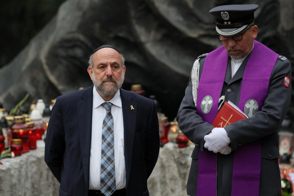 Uroczystość pod pomnikiem Polegli Niepokonani (1.08.2025)