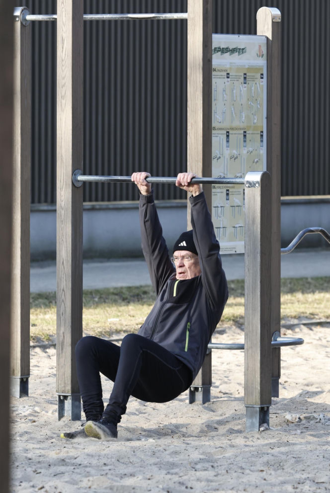 Senator Karczewski trenuje na wiosnę