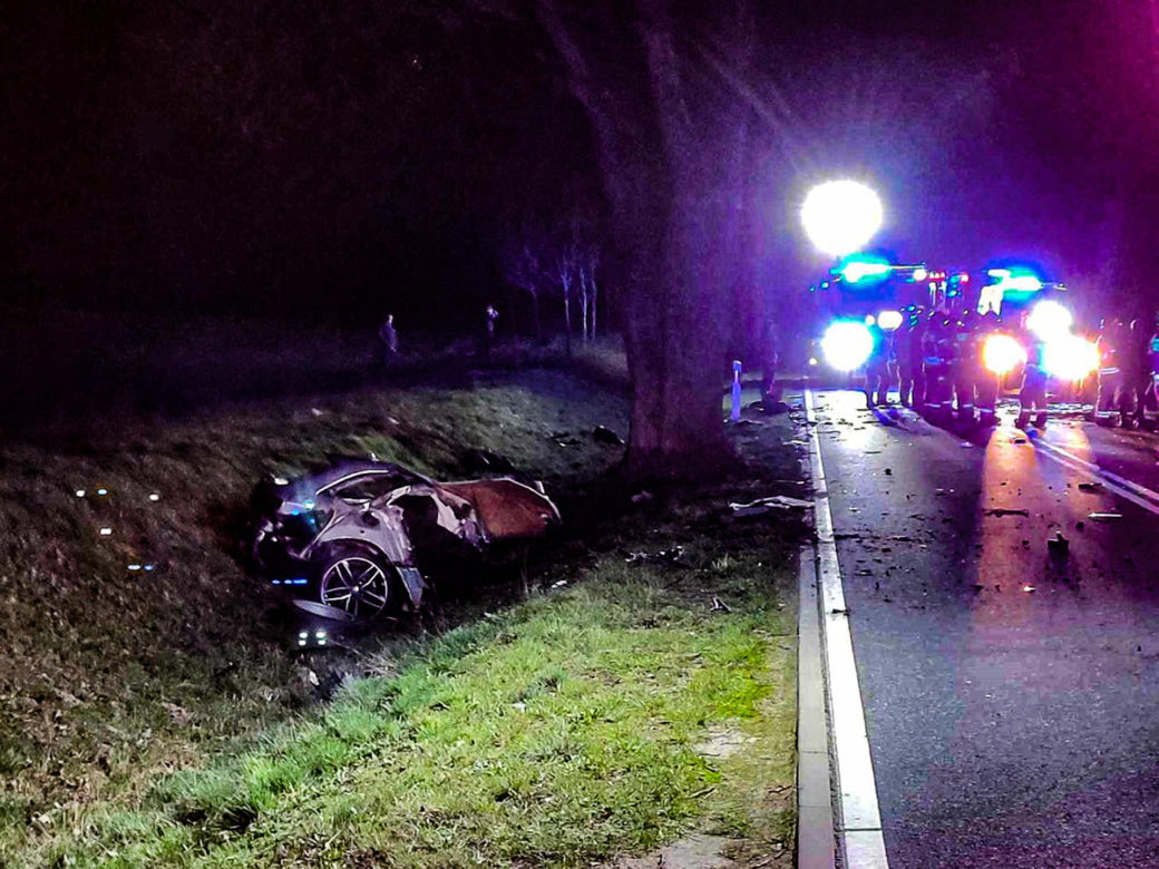 Damian nie dojechał na święta. Prezes klubu piłkarskiego zginął w wypadku pod Iławą