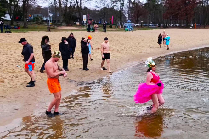 Szczecińskie morsy powitały 2026 rok