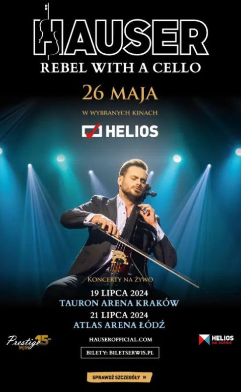 Hauser live in Budapest w Helios na Scenie