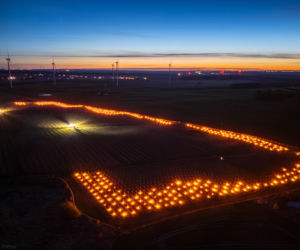 Przymrozki w winnicy - podgrzewanie winorośli