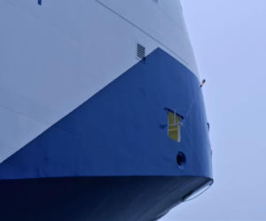 Chrzest promu Jantar Unity