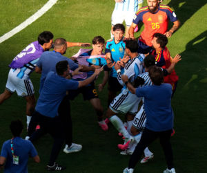 Awantura po finale MŚ Hiszpania - Argentyna