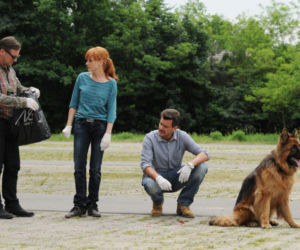 	Komisarz Alex 4 sezon odcinek 41 (odc. 2). Puchała (Ireneusz Czop), Michał Orlicz (Antoni Pawlicki), Lucyna (Magdalena Walach)