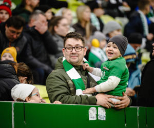 Lechia Gdańsk - Raków Częstochowa; Zdjęcia kibiców z meczu 30. kolejki PKO BP Ekstraklasy