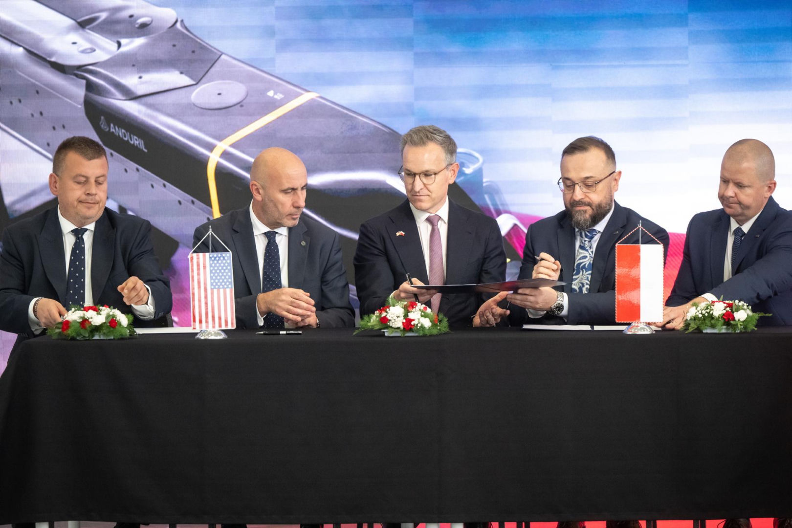 Podpisanie umowy o współpracy PGZ i WZL-2 z Anduril Industries