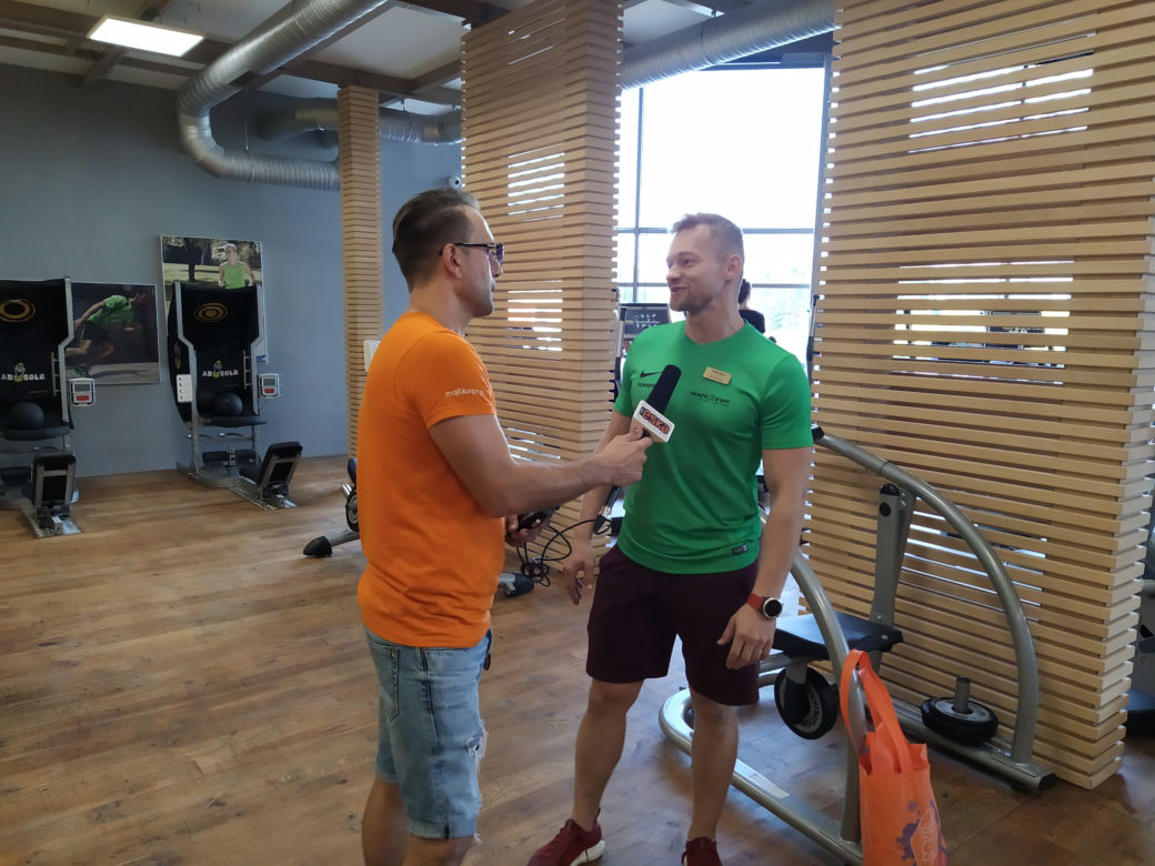Eska Summer City w siłowni Magic Gym Fitness&Wellness