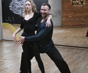 Kulesza uczy Gałązkę tańczyć