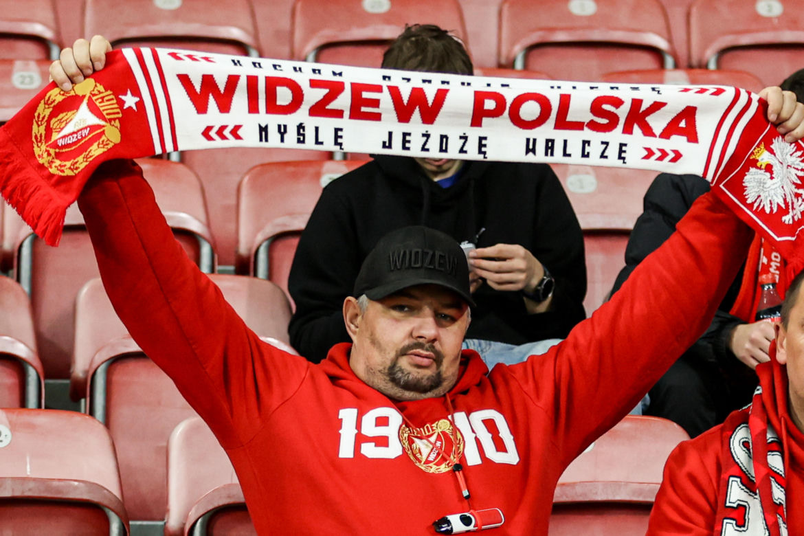 Widzew Łódź - Wisła Kraków; Zdjęcia kibiców i zawodników z meczu 11. kolejki PKO BP Ekstraklasy 2026/27