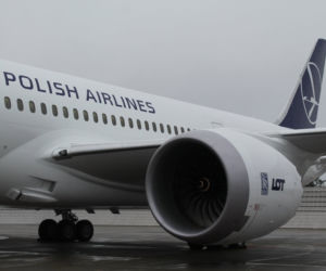 Boeing 787 Dreamliner w barwach PLL LOT