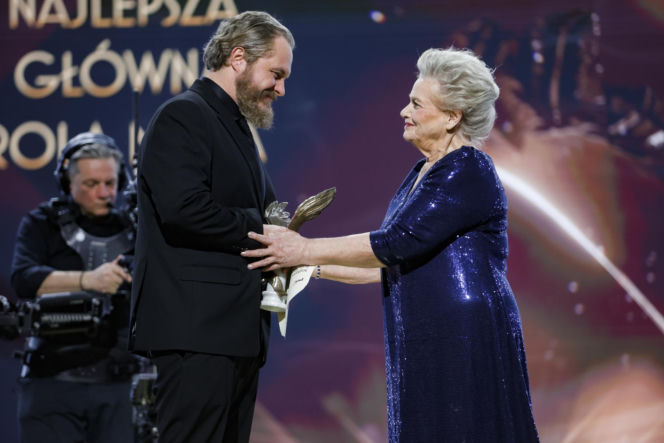 Magda Zawadzka, Anna Seniuk, Krystyna Janda na gali Orłów 2026