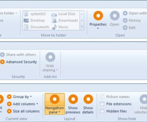 Wstążki w Windows 8
