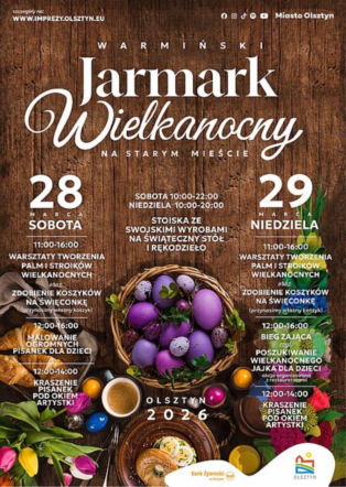 Warmiński Jarmark Wielkanocny w Olsztynie