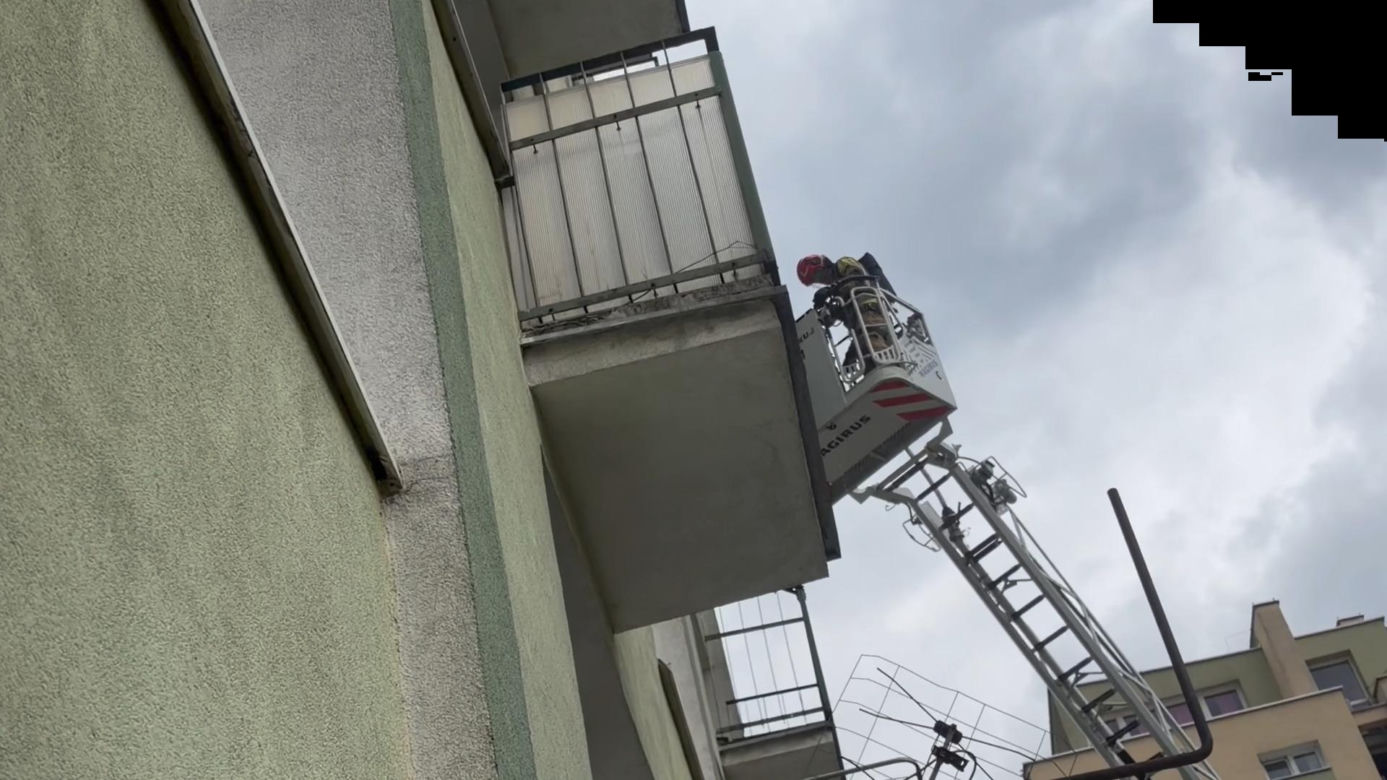 Pożar na Pradze 11.05.2026
