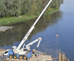 Budowa tymczasowego rurociągu przesyłowego ścieków