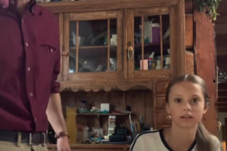 M jak miłość nowy sezon. Hania (Wiktoria Basik), Adam Karski (Patryk Szwichtenberg)