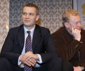 Michał Żebrowski, Daniel Olbrychski