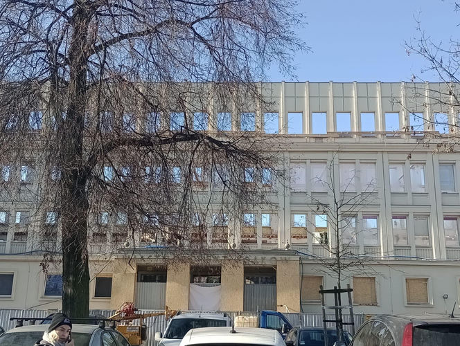 Kraków. Budowa hotelu Nobu