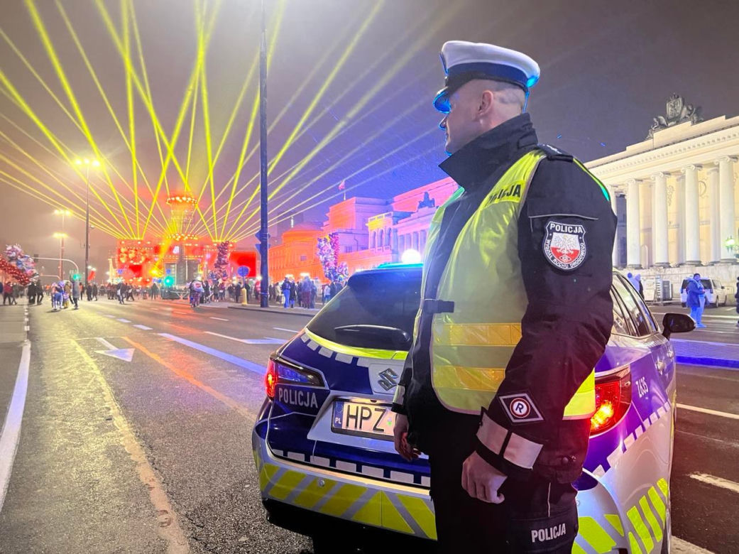 Finał WOŚP 2023. Policja strzeże bezpieczeństwa warszawiaków 