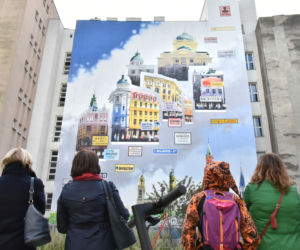 Nowy mural w Śródmieściu