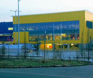 Budowa sklepu IKEA w Szczecinie - marzec 2021