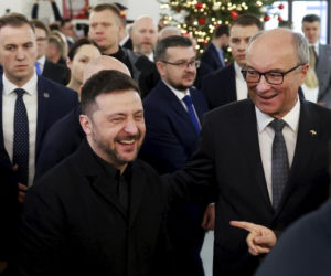 Wołodymyr Zełenski w polskim Sejmie