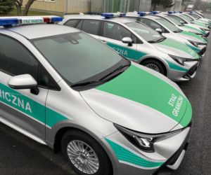 Nowe hybrydowe Toyoty Corolle dla Straży Granicznej