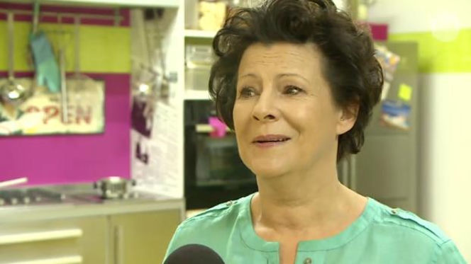 Przepis na życie 5. Irena (Dorota Kolak) - na planie serialu