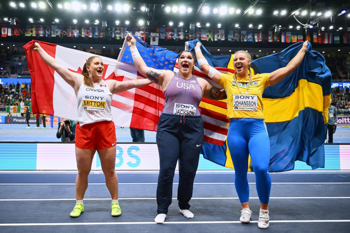 Halowe Mistrzostwa Świata w Lekkoatletyce Kujawy Pomorze 26 w Toruniu. Zdjęcia kibiców i zawodników z 1. dnia imprezy