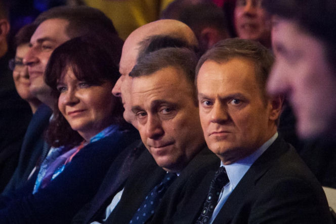 Donald Tusk i Grzegorz Schetyna