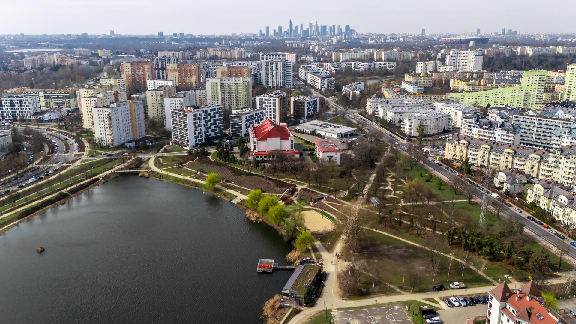 Park Nad Balatonem w Warszawie