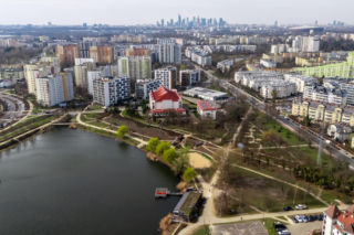 Park Nad Balatonem w Warszawie