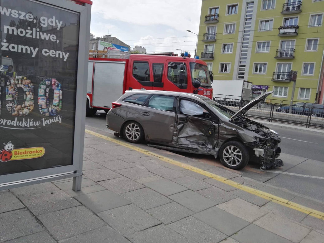 Kolejny wypadek na Grochowskiej