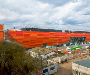 Budowa Morskiego Centrum Nauki w Szczecinie - kwiecień 2021